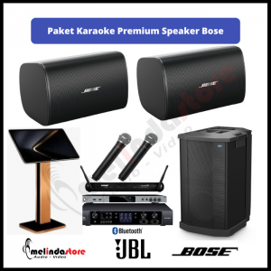Paket Karaoke Premium Speaker Bose | Lengkap  Paket Karaoke Premium Speaker Bose | Lengkap
